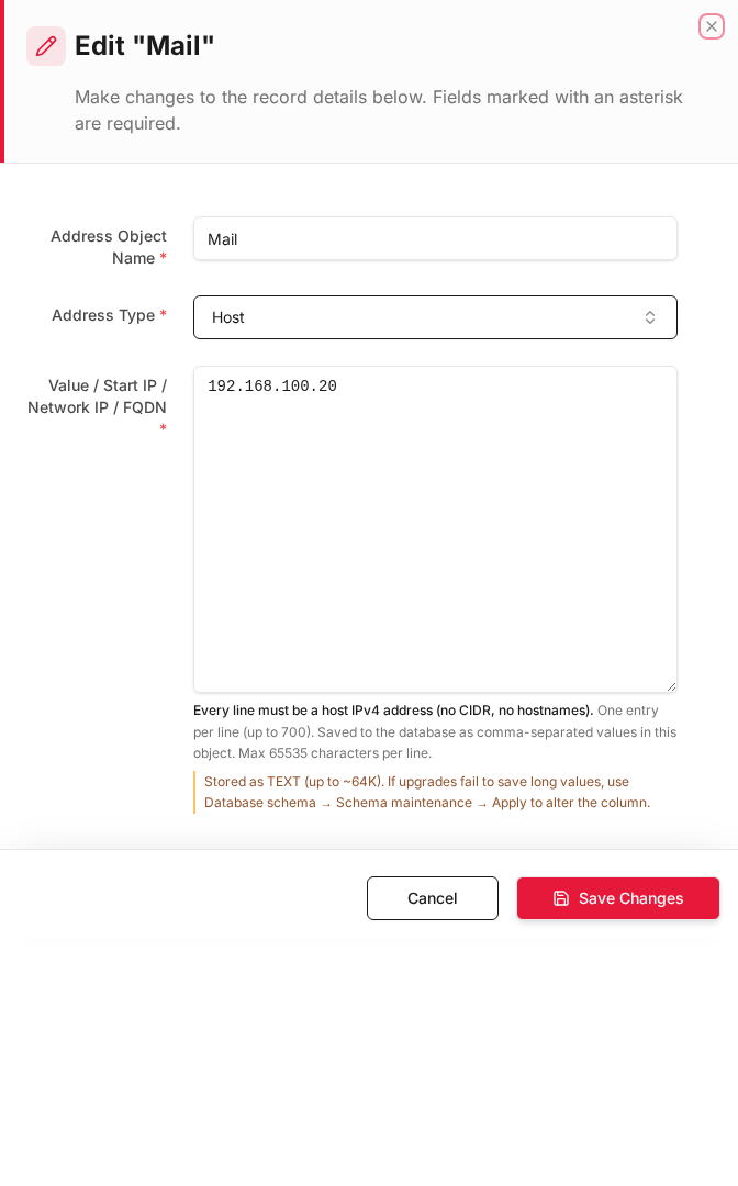 Edit form