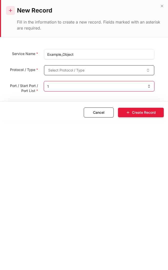 Add form — filled